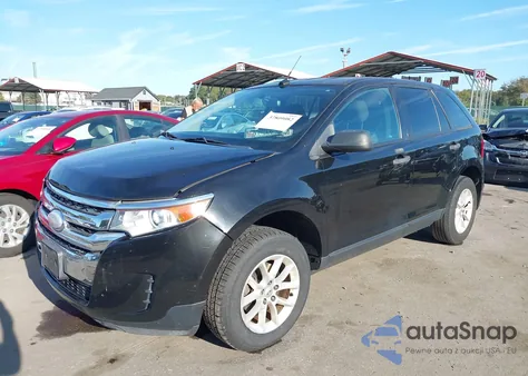 2013 Ford Edge Se из США, поврежденный, VIN 2FMDK3GC0DBC36953